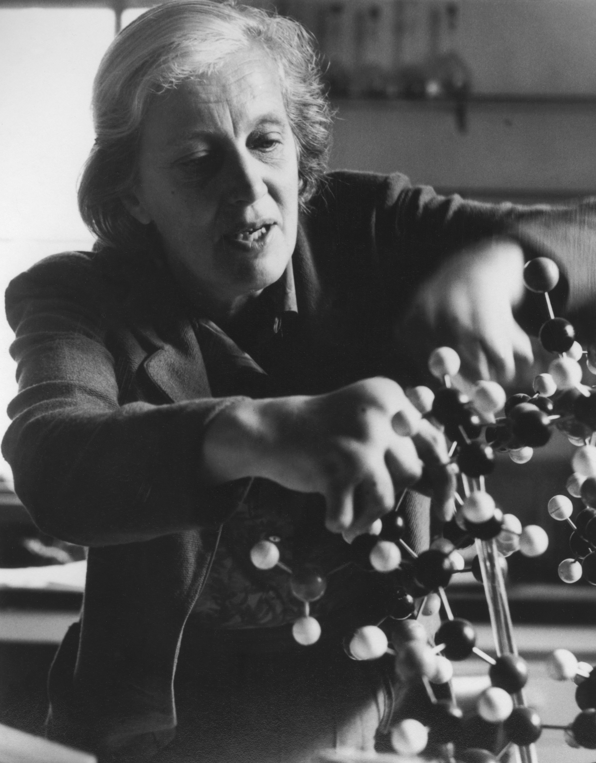 Retrato de Dorothy Hodgkin